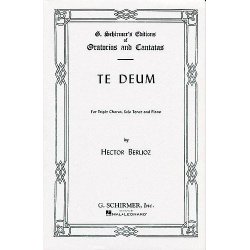 Hector Berlioz: Te Deum (Vocal Score)
