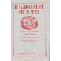 Giovanni Gabrieli: Jubilate Deo (Vocal Score)