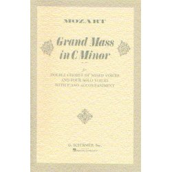 W.A. Mozart: Grand Mass In C Minor (Vocal Score)