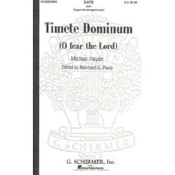 Michael Haydn: Timete Dominum