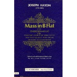 Joseph Haydn: Mass In B Flat (Theresienmesse)- Vocal Score