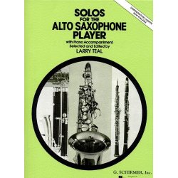Solos For The Alto Saxophone Player (Ed. Larry Teal)