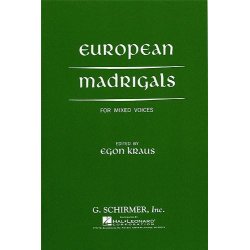 European Madrigals (Mixed Voices)