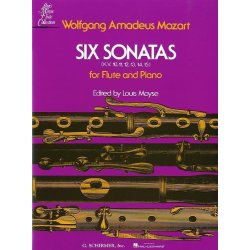 W.A. Mozart: Six Sonatas For Flute And Piano