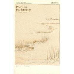 John Corigliano: Poem On His Birthday Solo (Vocal Score)