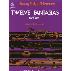 Georg Philipp Telemann: Twelve Fantasies For Solo Flute