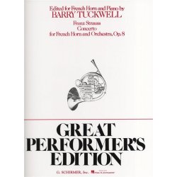 Franz Strauss: Concerto For French Horn And Orchestra Op.8 (Horn/Piano)