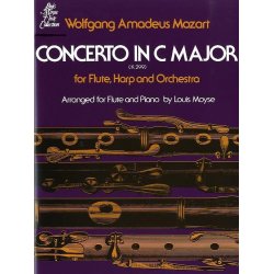 W. A. Mozart: Concerto For Flute, Harp And Orchestra (Flute/Piano)