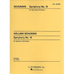 William Schuman: Symphony No.3 (Full Score)