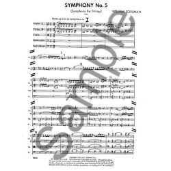 William Schuman: Symphony No.5 'Symphony For Strings' (Study Score)