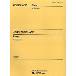 John Corigliano: Elegy For Orchestra (Score/Parts)