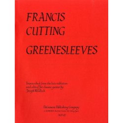 Francis Cutting: Greenesleeves Variations (Guitar)