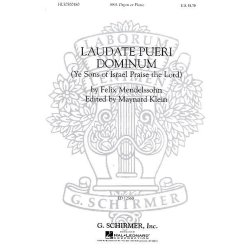Felix Mendelssohn: Laudate Pueri Dominum (SSA)