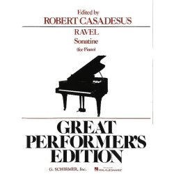 Maurice Ravel: Sonatine For Piano (Great Performer's Edition)