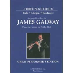 Three Nocturnes For Flute And Piano