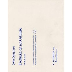 John Corigliano: Fantasia On An Ostinato (Piano)