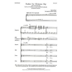 Martin Shaw: Fanfare For Christmas Day (SATB/Handbells)