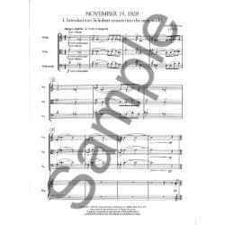 John Harbison: November 19, 1828 (Score and Parts)