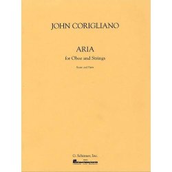 John Corigliano: Aria For Oboe And Strings (Score And Parts)