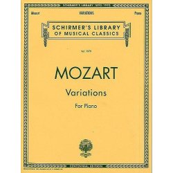 W.A. Mozart: Variations For Piano