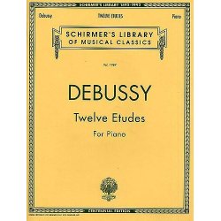 Claude Debussy: Twelve Etudes For Piano