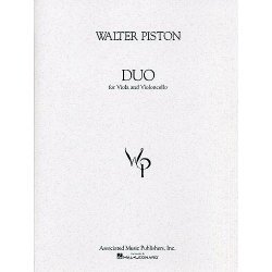 Walter Piston: Duo For Viola And Cello