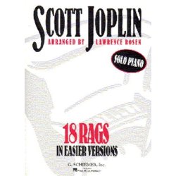 Scott Joplin: 18 Rags In Easier Versions