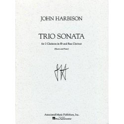 John Harbison: Trio Sonata (Score And Parts)