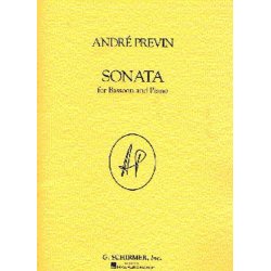 Andre Previn: Sonata For Bassoon And Piano