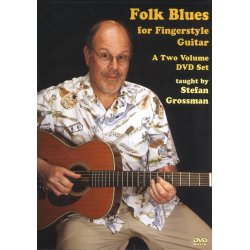 Stefan Grossman: Folk Blues for Fingerstyle Guitar (2 DVD Set)