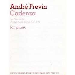 Previn Cadenza To Mozart's Piano Concerto In C Minor K.491