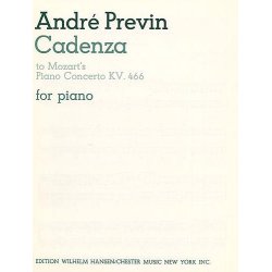 W.A. Mozart/Andre Previn: Cadenza (Third Movement - Piano Concerto In D Minor K.466)