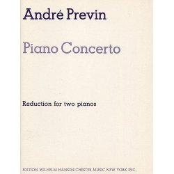 Andre Previn: Piano Concerto (Reduction For Two Pianos)