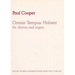 Paul Cooper: Omnia Tempus Habent