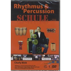 Charly Bock: Rhythmus & Percussion Schule (CD und DVD)
