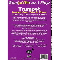 What Jazz And Blues Can I Play: Trumpet/Piano, Grades 1-3