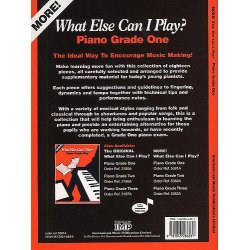 More! What Else Can I Play? Grade One (Piano)