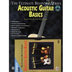 Ultimate Beginner: Acoustic Guitar Basics Steps One And Two Combined (Book and DVD)