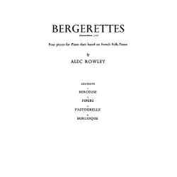 Rowley Bergerettes 4 Pcs For Pf/Duet