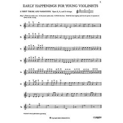 Brown, H Early Happenings For Young Violinists Book One Pupil's Book