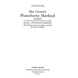 Mrs Curwen Pianoforte Method 2nd Step (Kinross)
