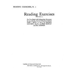 Mrs Curwen's Pianoforte Method 1st Reading Exercises