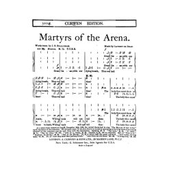 Bille, L Martyrs Of The Arena Ttbb Tonic
