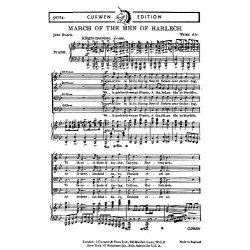 March Of The Men Of Harlech Ttbb Traditional