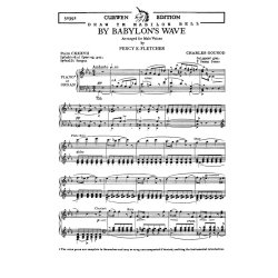Charles Gounod: By Babylon's Wave (arr. Fletcher) (TTBB - Welsh Text)