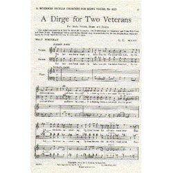 Holst: A Dirge For Two Veterans