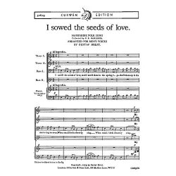 Holst: I Sowed The Seeds Of Love TTBB