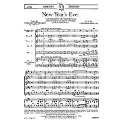 Armstrong Gibbs News Year's Eve S(Or T)/Ttbb Unaccompanied