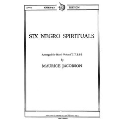 Jacobson, M Six Negro Spirituals Ttbb