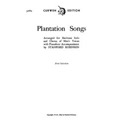 S Robinson: Plantation Songs